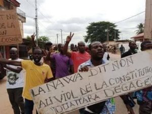 Marche de l'opposition en Côte d'Ivoire